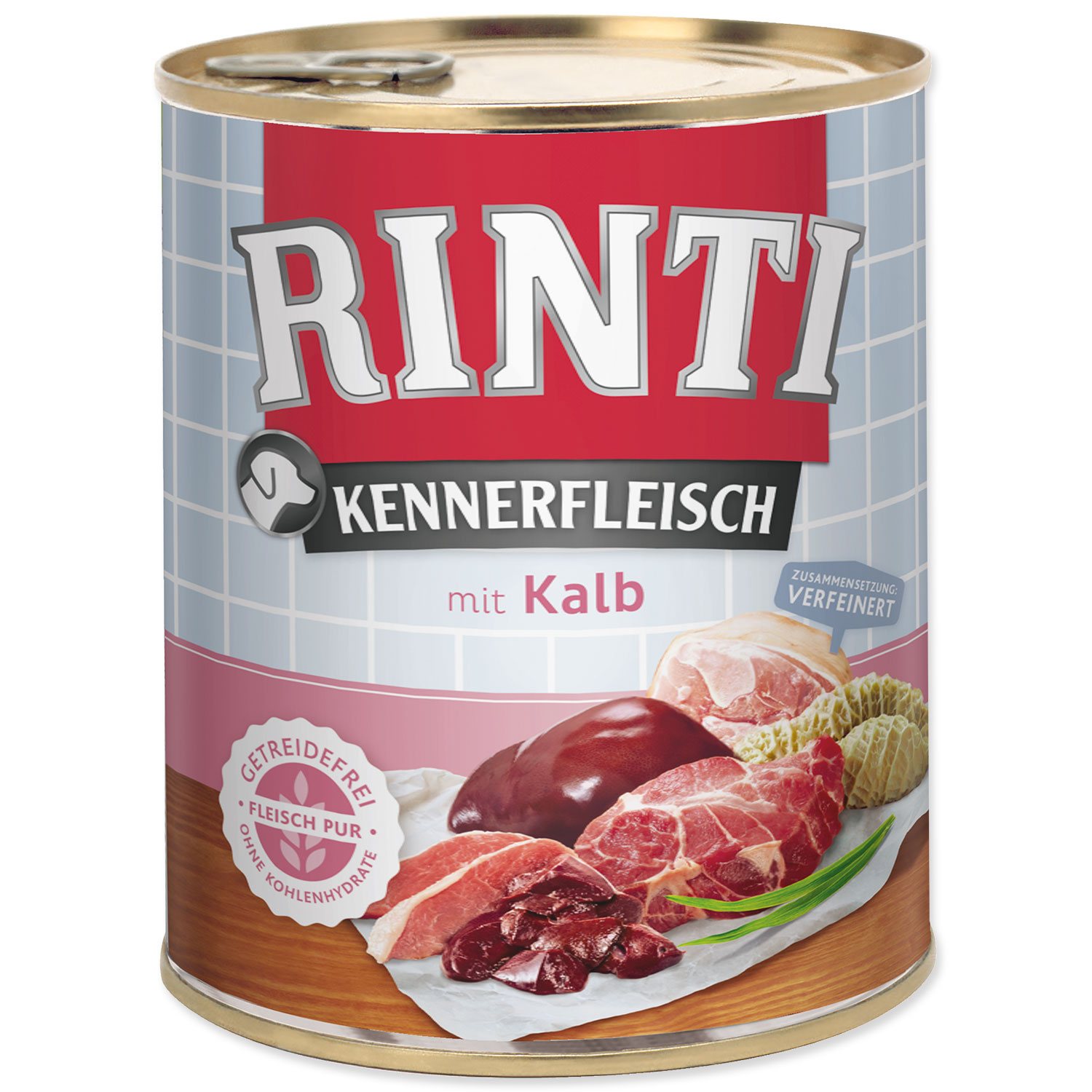Rinti Kennerfleisch Adult konzerva teľa 12 x 800 g