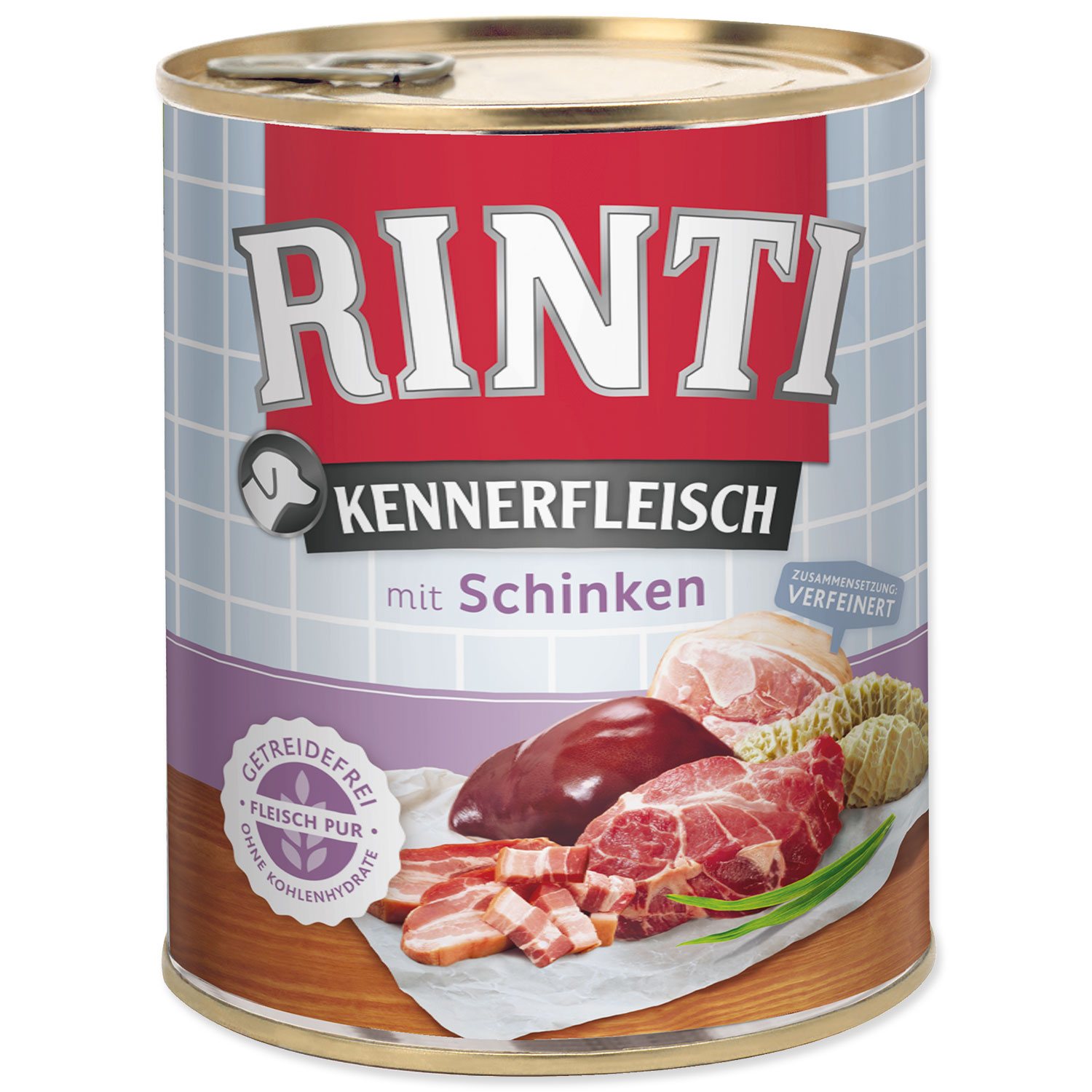 Rinti Kennerfleisch Adult konzerva šunka 12 x 800 g