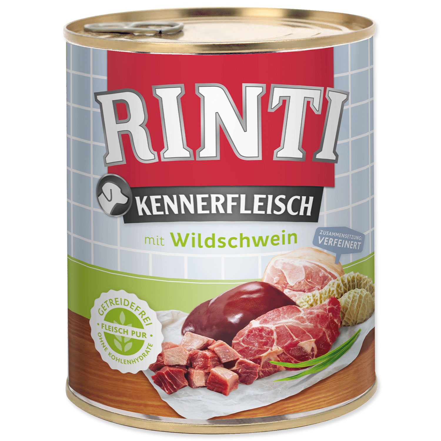 Rinti Kennerfleisch Adult konzerva diviak 12 x 800 g