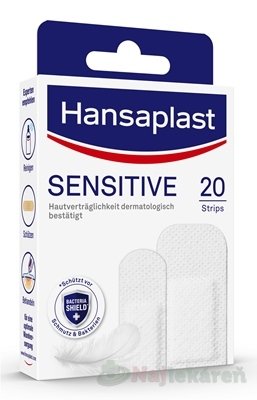 E-shop Hansaplast SENSITIVE hypoalergénna náplasť 20ks