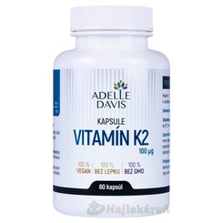 ADELLE DAVIS VITAMÍN K2 100 mcg 60 kapsúl