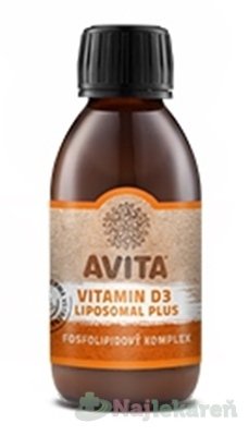 AVITA VITAMIN D3 LIPOSOMAL PLUS, 200ml