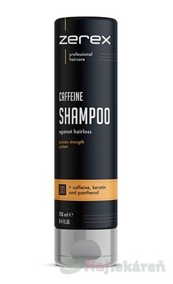 E-shop Zerex Kofeínový šampón, 250ml