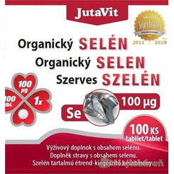 JutaVit Organický Selén 100 µg, 100ks