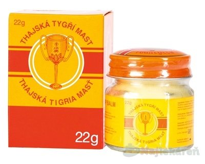 E-shop Thajská tigria masť GOLDEN CUP BALM na bolesť 22 g