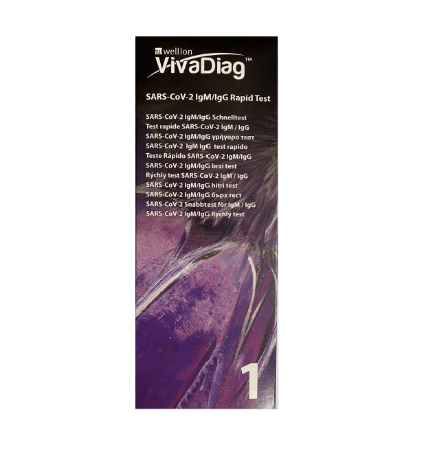 E-shop Wellion VivaDiag test na protilátky Covid-19 1ks - testovanie z krvi