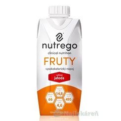 Nutrego FRUTY s príchuťou jahoda, 330ml