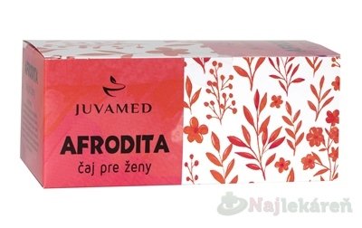 E-shop JUVAMED AFRODITA bylinný čaj pre ženy, 20x1,5g