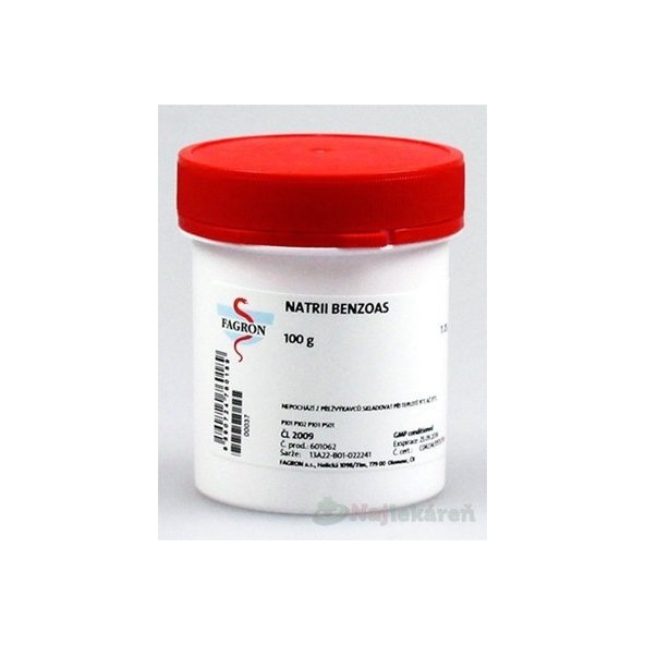 FAGRON Natrii benzoas v dóze 100g