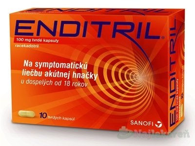 E-shop ENDITRIL 100 mg na liečbu hnačky 10 kapsúl