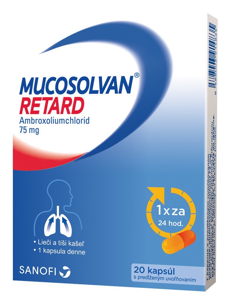 E-shop Mucosolvan retard 75 mg 20 kapsúl