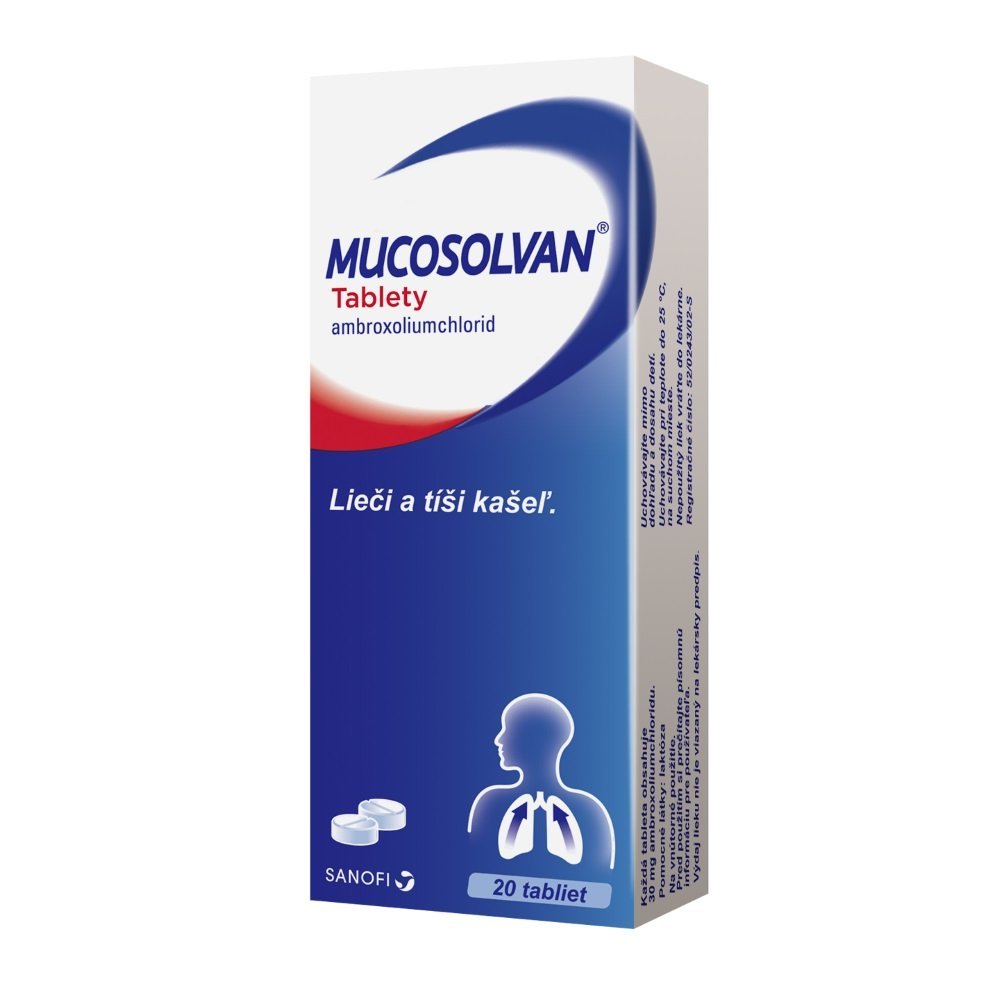 E-shop Mucosolvan tablety 30 mg 20 tbl