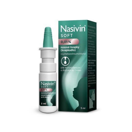 E-shop Nasivin 0,01% nosový sprej pre novorodencov a deti do 1 roku 5ml