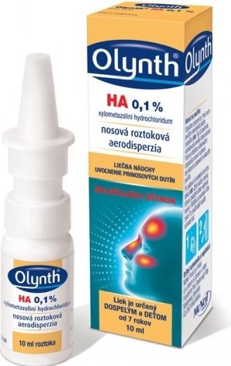 E-shop Olynth HA nosový sprej 0,1 % 10 ml