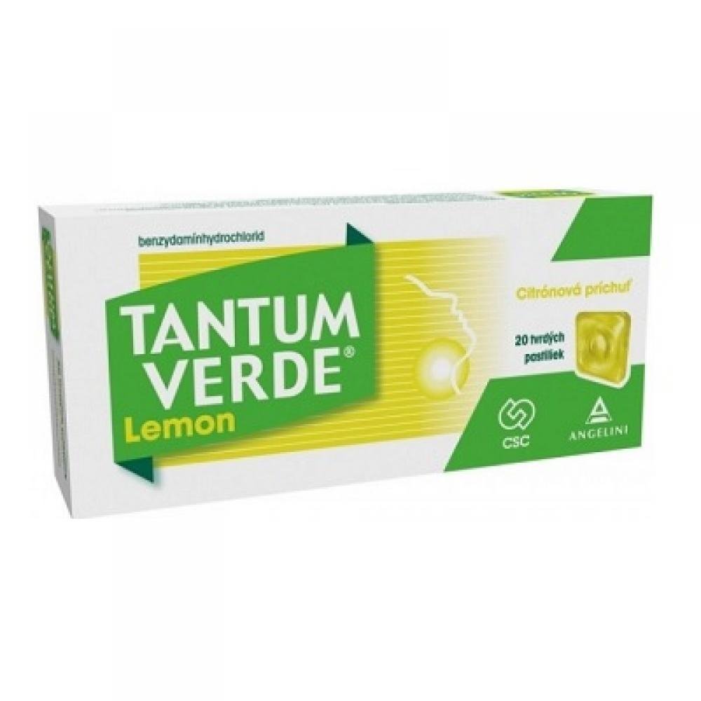 E-shop TANTUM VERDE lemon 20 pastiliek