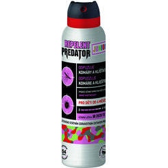 PREDATOR REPELENT JUNIOR sprej proti komárom a kliešťom 150ml