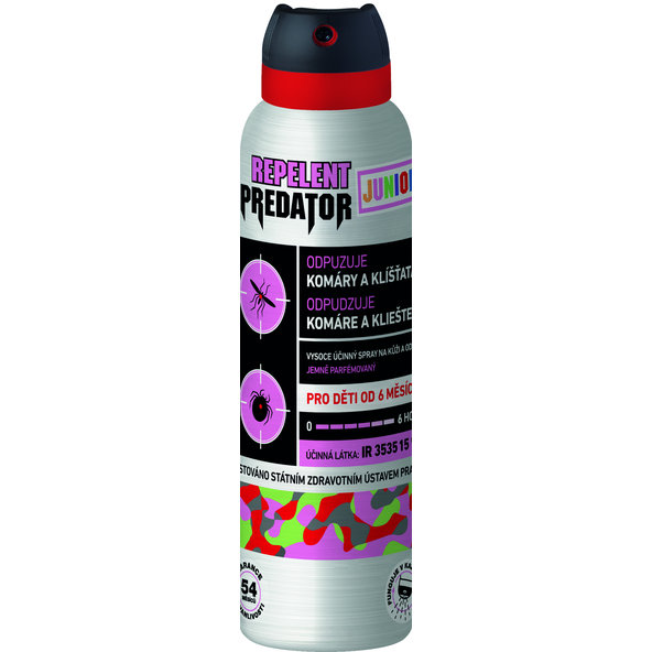 Predator repelent junior sprej proti komárom a kliešťom 150ml