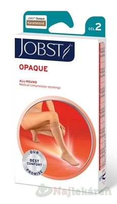 JOBST OPAQUE kompresívne lýtkové pančuchy so zatvorenou špičkou veľ. 5, 1 pár