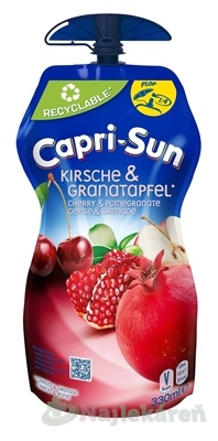 Capri Sun Višňa-Granátové jablko 330 ml