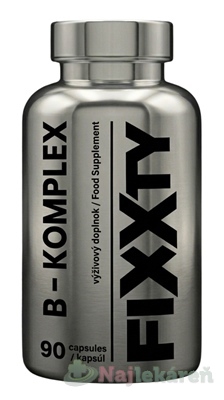 Fixxty B-komplex 90 kapsúl