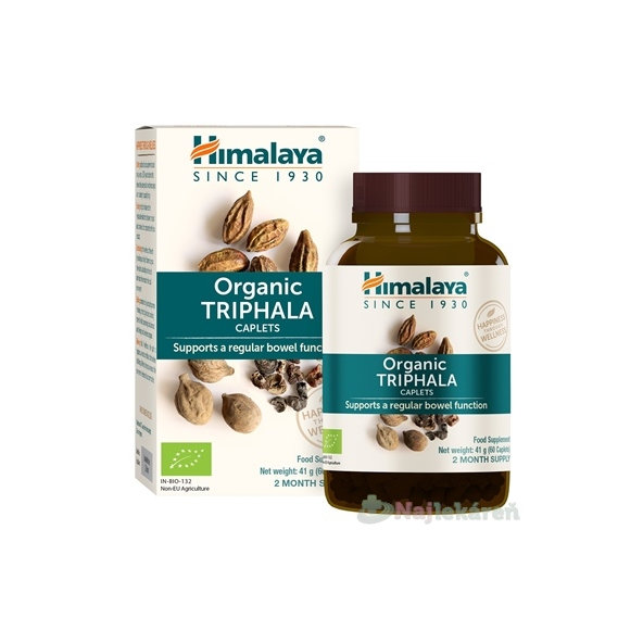 Himalaya Organická TRIPHALA 60 kapsúl