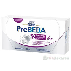 PreBEBA 2 DISCHARGE mliečna dojčenská výživa 32x90ml