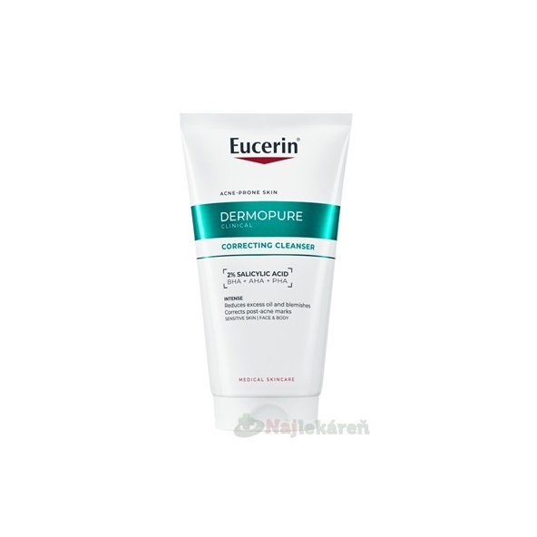 Eucerin DermoPure CLINICAL exfoliačný čistiaci gél 150ml