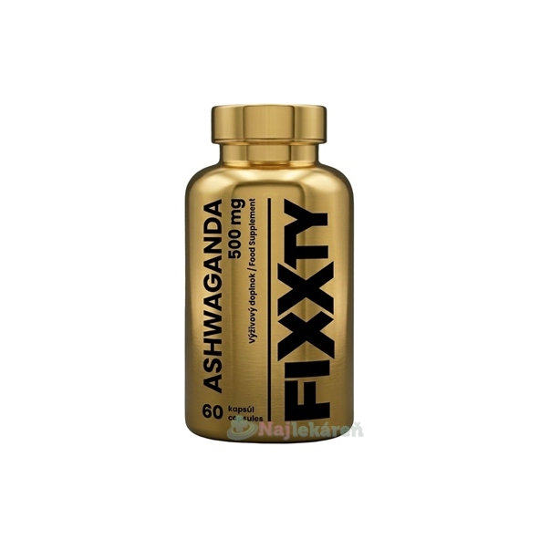 Fixxty Ashwagandha 500 mg 60 kapsúl