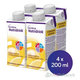 Nutridrink s banánovou príchuťou krabička 4 x 200 ml