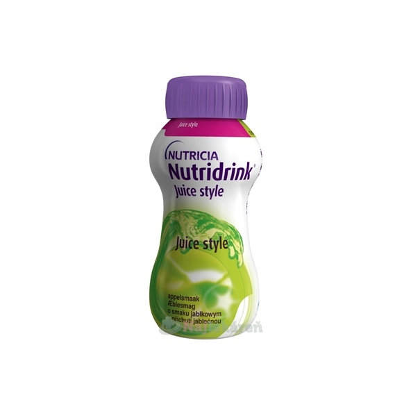Nutridrink Juice style s jablkovou príchuťou 24 x 200 ml