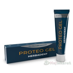 HERBADENT PROTEO GEL pod zubné náhrady 40g