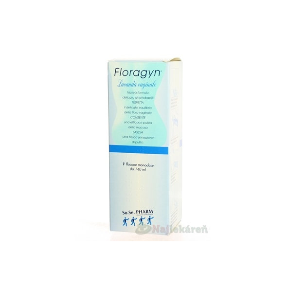 FLORAGYN roztok na vaginálny výplach 5x140 ml (700 ml)