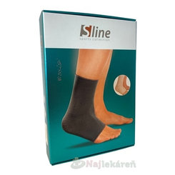 MAXIS S line Kompresný návlek na členok veľkosť 5 šedý 1 ks