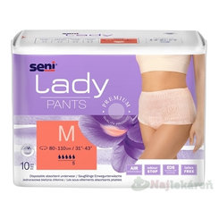 Seni Lady PANTS Medium nohavičky absorpčné pre ženy 10 ks