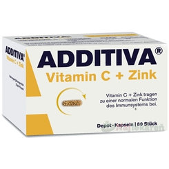 ADDITIVA Vitamín C+ Zinok