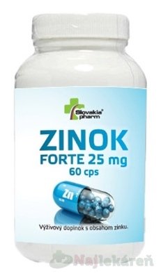 E-shop Slovakiapharm ZINOK FORTE 25 mg 60 ks