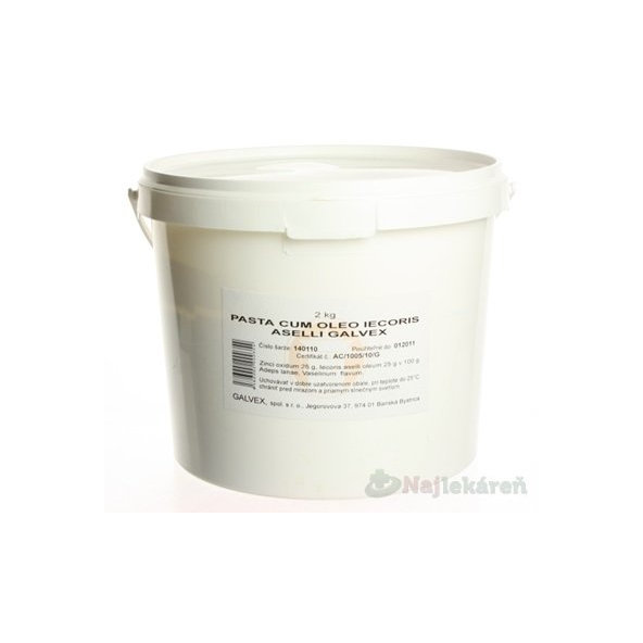 PASTA CUM OLEUM IECORIS ASELLI GALVEX pst 2000g
