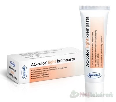E-shop Spiridea AC-color light krémpasta 30g