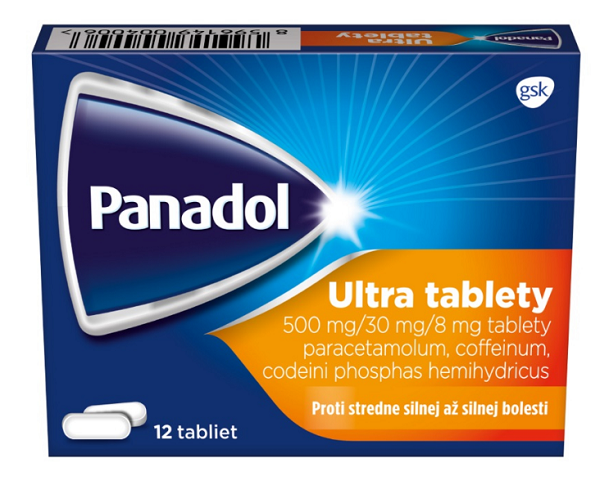 E-shop Panadol ULTRA na bolesť 12 tabliet