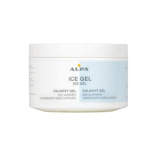 Alpa ICE GÉL chladivý proti bolesti kĺbov, svalov 250 ml