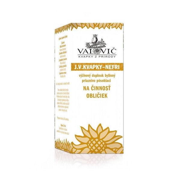 J.V.KVAPKY - NEFRI na činnosť obličiek 50 ml