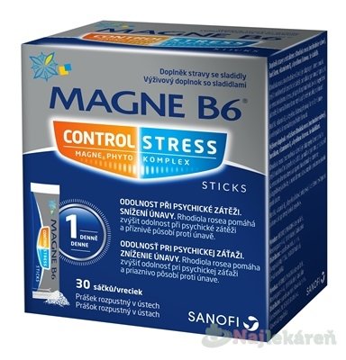 E-shop MAGNE B6 CONTROL STRESS sticks 30 kusov