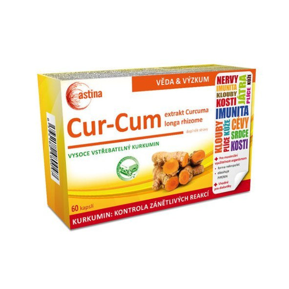 Astina Cur-Cum, 60 cps