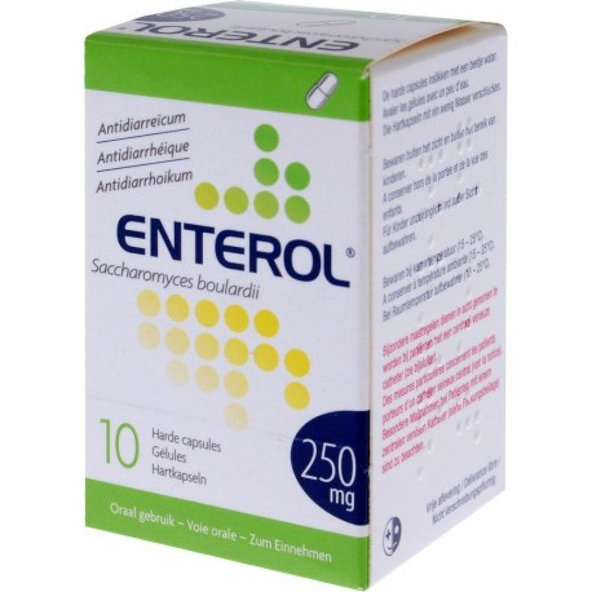 Enterol 250mg kapsuly na hnačku 10 ks