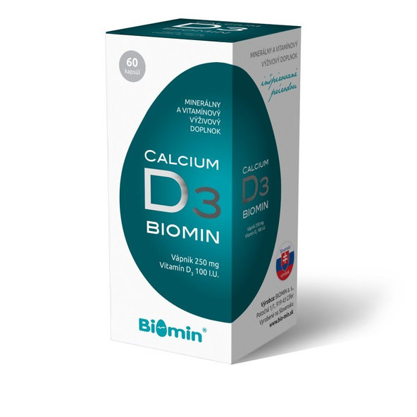 Calcium s vitamínom D 60cps