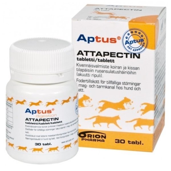 E-shop Attapectin na žalúdočnú nevoľnosť pre psy a mačky 30tbl