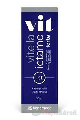 E-shop Vitella Ictamo Forte k akútnej starostlivosti o kožu 30 g