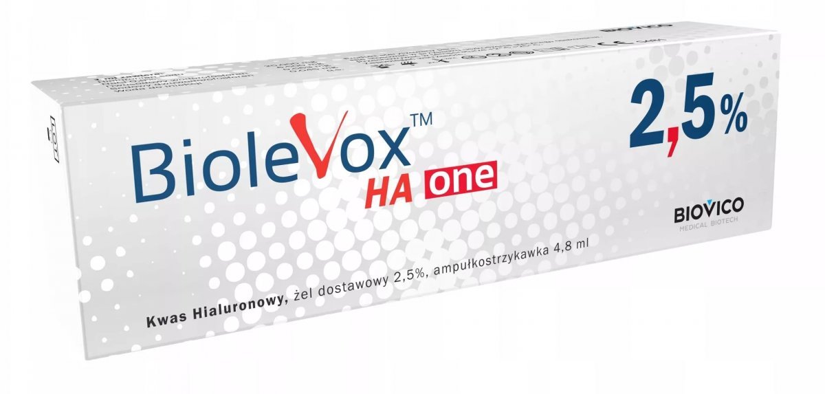 E-shop BIOLEVOX HA ONE 2,5% intraartikulárny roztok, 4,8 ml