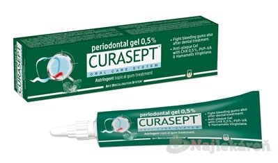 E-shop CURASEPT Astringent 350 0,5% Parodontálny gél