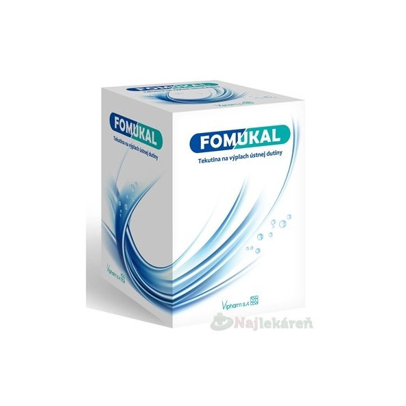 FOMUKAL Tekutina na výplach ústnej dutiny